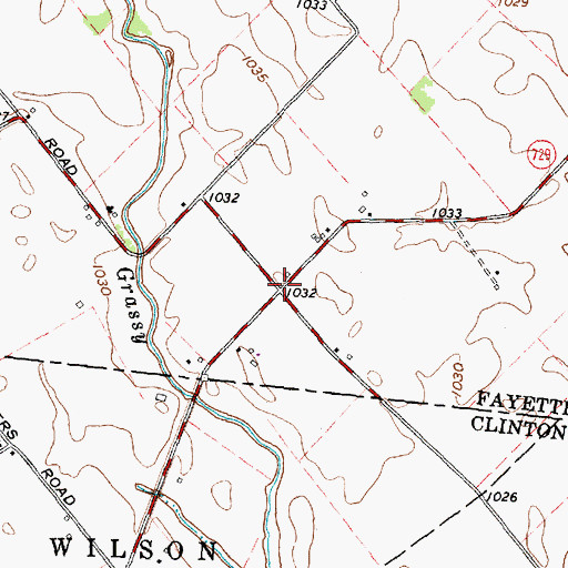 Topographic Map of Crabapple School (historical), OH