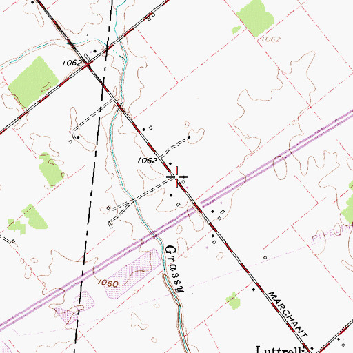 Topographic Map of Pearsons (historical), OH