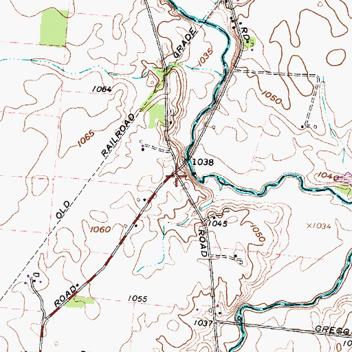 Topographic Map of Walnut Hill School (historical), OH