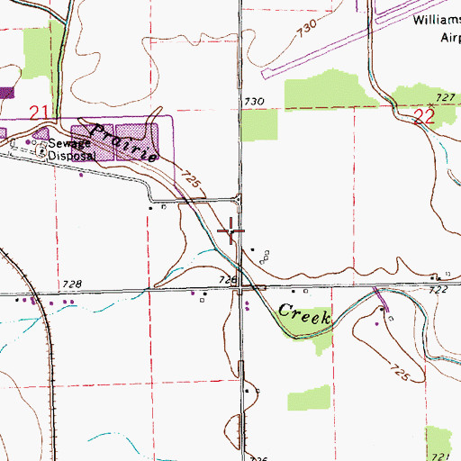 Topographic Map of School Number 5 (historical), OH