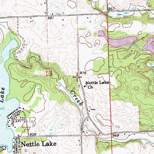 Topographic Map of School Number 7 (historical), OH