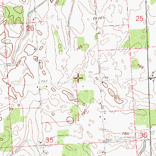 Topographic Map of Stites School (historical), OH