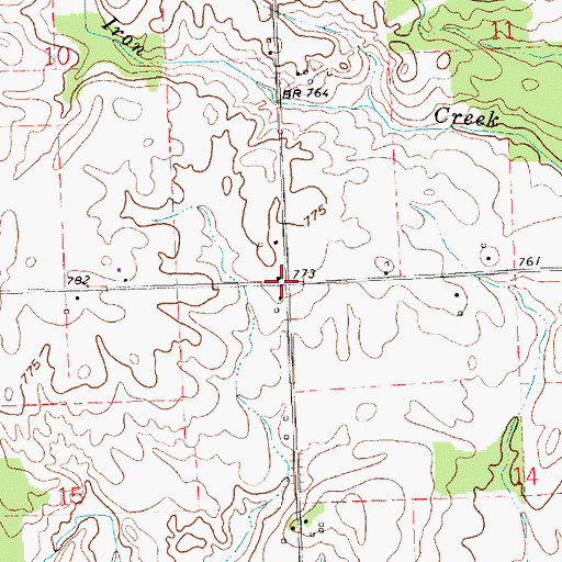 Topographic Map of School Number 2 (historical), OH