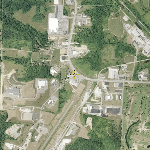 Aerial/Satellite Image of Beech Grove Elementary School, OH