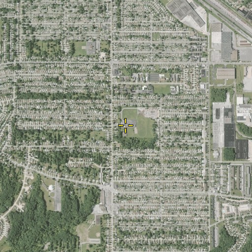 Aerial/Satellite Image of Dunham Elementary School, OH