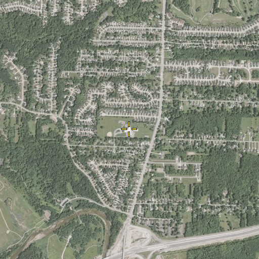 Aerial/Satellite Image of Grant Elementary School, OH