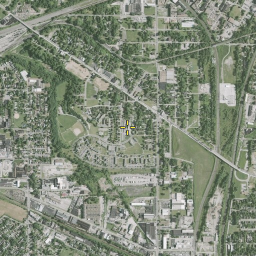 Aerial/Satellite Image of Grdina Elementary School, OH