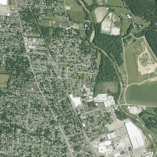 Aerial/Satellite Image of Keller Elementary School, OH