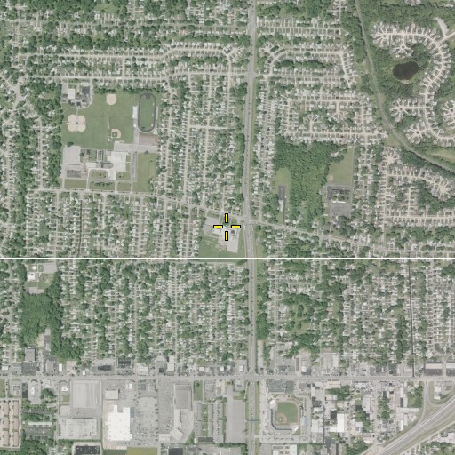 Aerial/Satellite Image of Longfellow Elementary School, OH