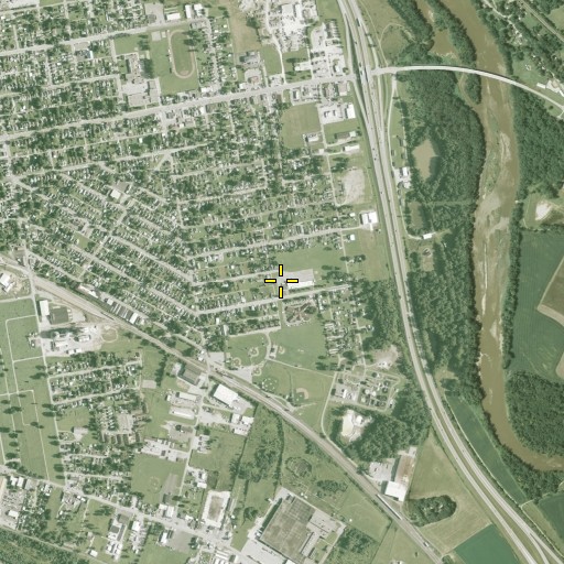 Aerial/Satellite Image of McArthur Elementary School, OH