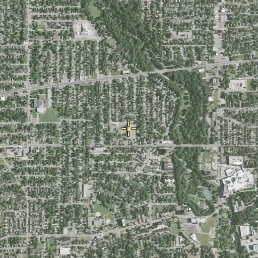 Aerial/Satellite Image of Daniel Morgan Elementary School, OH