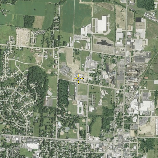 Aerial/Satellite Image of North Elementary School, OH