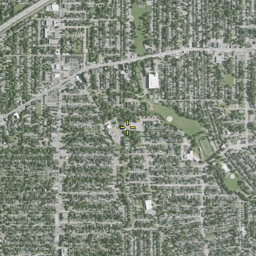 Aerial/Satellite Image of Louis Pasteur Elementary School, OH