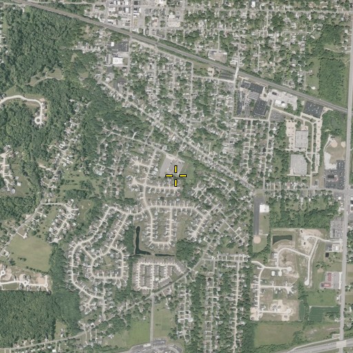 Aerial/Satellite Image of Shupe Elementary School, OH