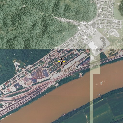 Aerial/Satellite Image of Stanton Elementary School, OH