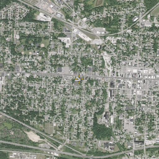 Aerial/Satellite Image of West Main Elementary School, OH