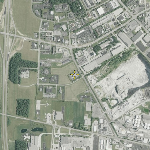 Aerial/Satellite Image of Maumee Post Office, OH