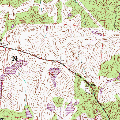 Topographic Map of Tar Farm School (historical), OH