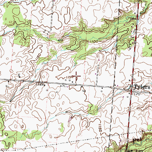 Topographic Map of Remington Heliport, OH