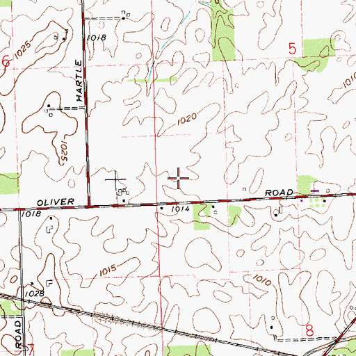 Topographic Map of Skylane Field (historical), OH