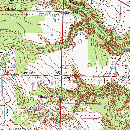 Topographic Map of Som Jackson Heliport, OH