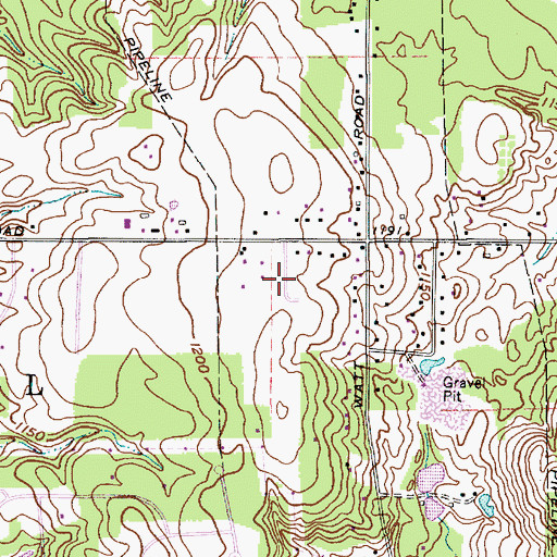 Topographic Map of Rataiczak Airport, OH