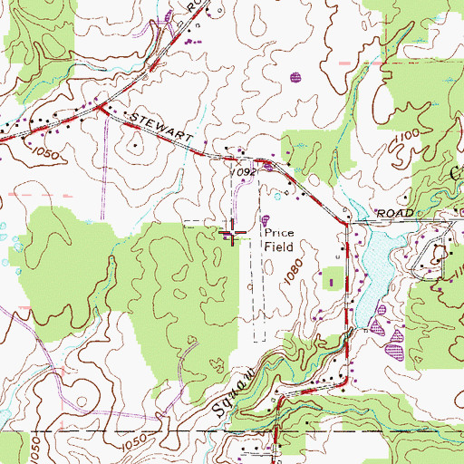Topographic Map of Smith-Stewart Field, OH