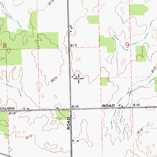 Topographic Map of Winkler Airport (historical), OH