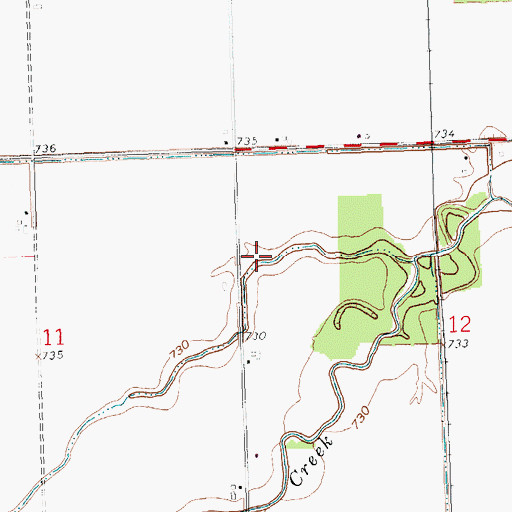 Topographic Map of WKSD-FM (Paulding), OH