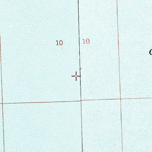 Topographic Map of Grand Lake, OH