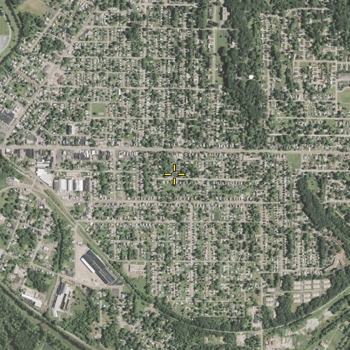 Aerial/Satellite Image of Jefferson Elementary School, OH