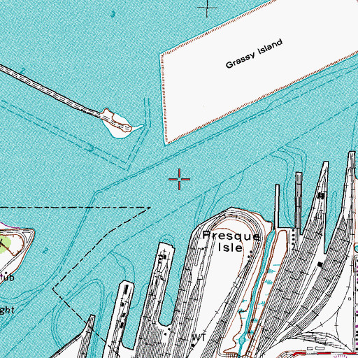 Topographic Map of Maumee River, OH