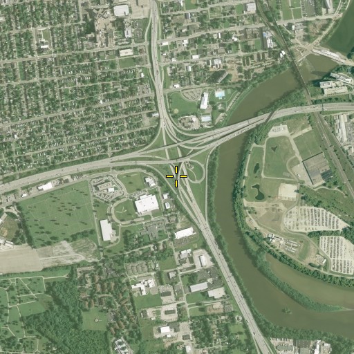 Aerial/Satellite Image of Interchange 99B, OH