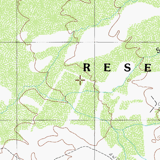 Topographic Map of San Luis Wash, AZ