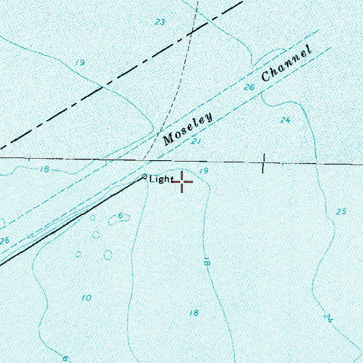 Topographic Map of Sandusky Pier Light, OH