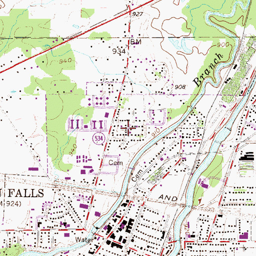 Topographic Map of West View, OH
