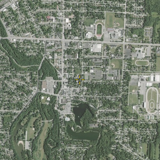 Aerial/Satellite Image of Saylor Hall, OH