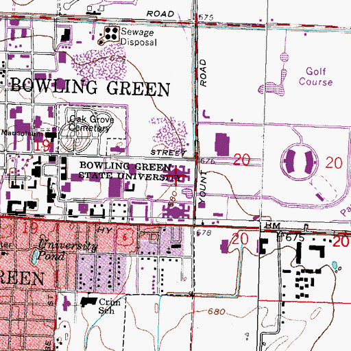 Topographic Map of Kreischer Quadrangle, OH