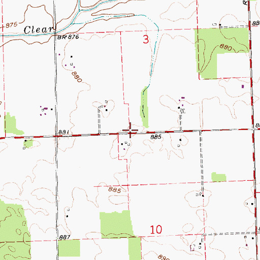 Topographic Map of Phyle School (historical), OH