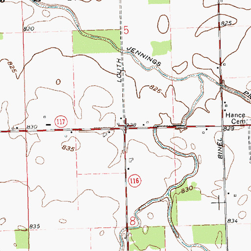 Topographic Map of Wilson School (historical), OH