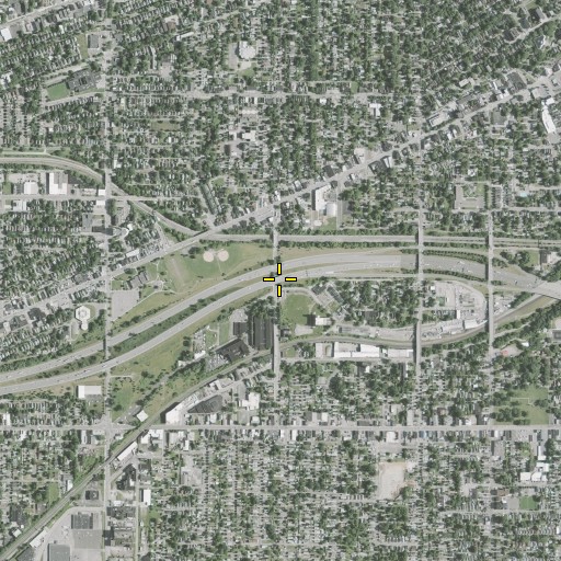 Aerial/Satellite Image of Cleveland Baptist Temple (historical), OH