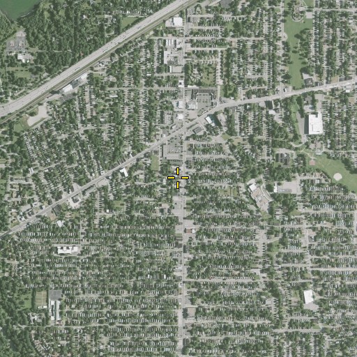 Aerial/Satellite Image of Kingdom Hall of Jehovahs Witnesses, OH