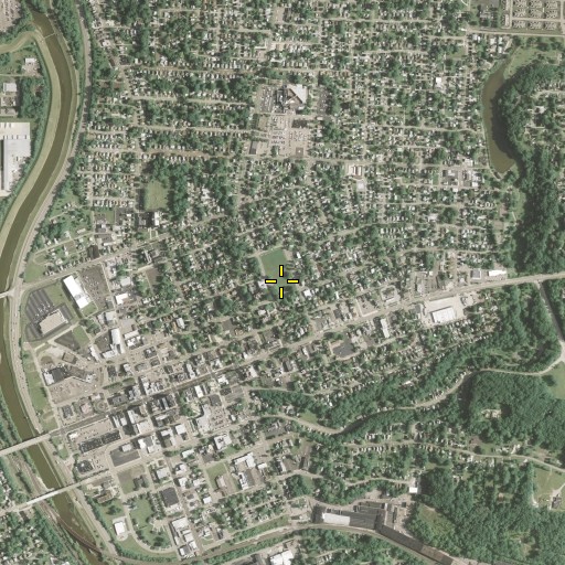 Aerial/Satellite Image of Longfellow Junior High School, OH