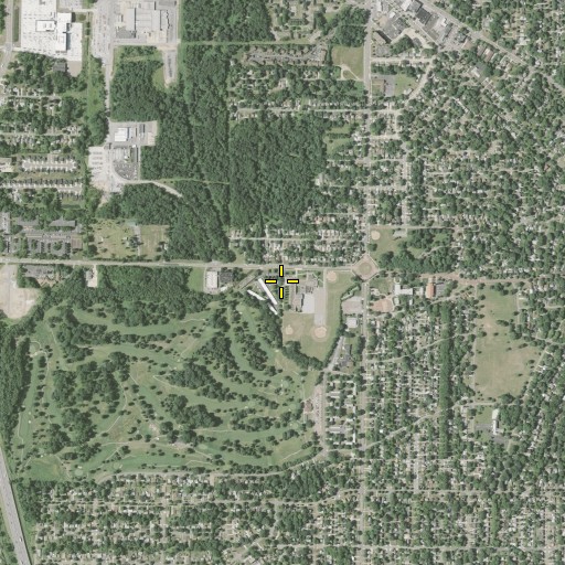 Aerial/Satellite Image of Perkins Middle School, OH