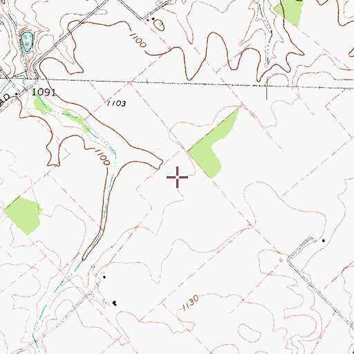 Topographic Map of Township of Green, OH