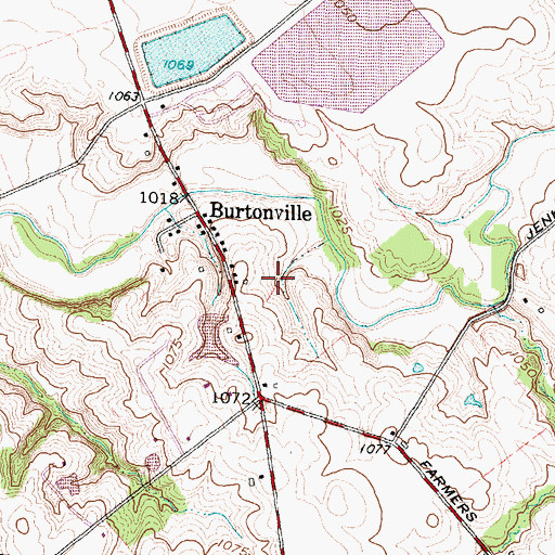 Topographic Map of Township of Union, OH