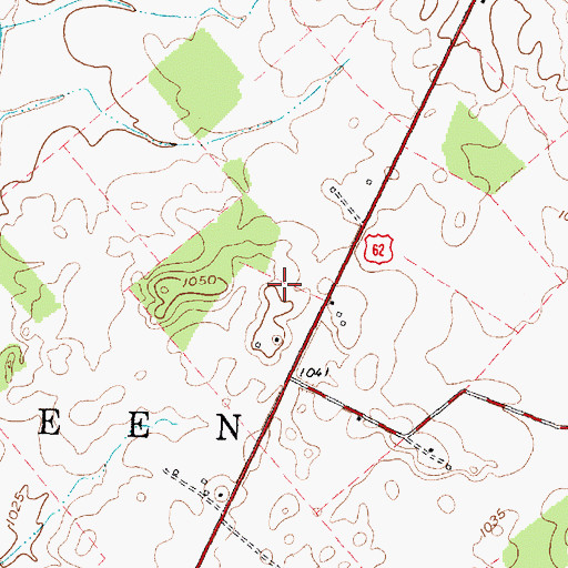Topographic Map of Township of Green, OH