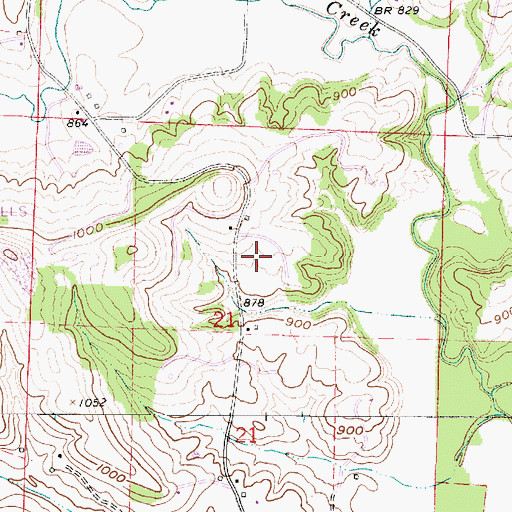Topographic Map of Township of Spencer, OH
