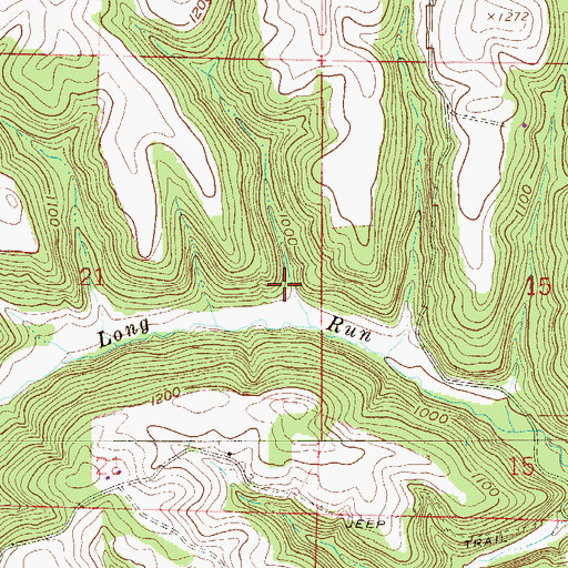 Topographic Map of Township of Ross, OH
