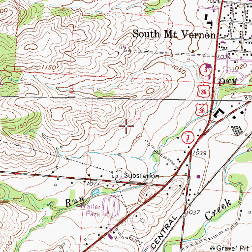 Topographic Map of Township of Clinton, OH
